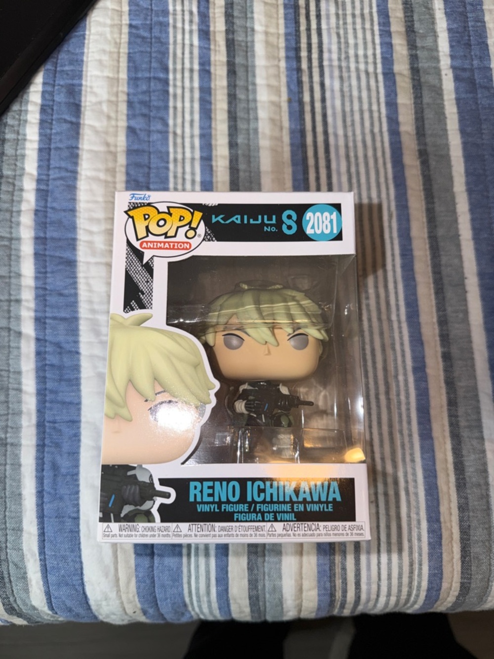 Funko Reno Ichikawa Vinyl Figure - Light Green Hair, Black Outfit